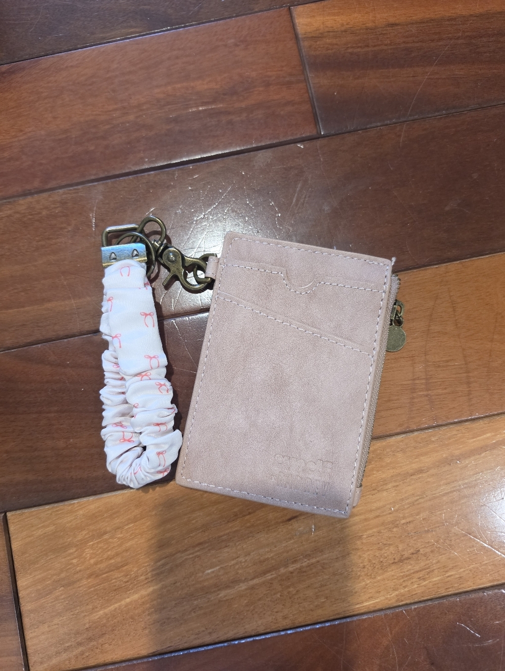 Rad Rev X ANDI Card Wallet and Landyard In Pink and Bows